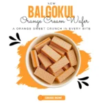 BalGokul Foods Zesty Orange Cream Wafers - Image 2